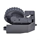 Ruota principale di ricambio per robot aspirapolvere Ultenic For/For Pro, ruota sinistra o destra per pavimenti in legno, accessorio per rullo in plastica per una pulizia silenziosa (destra)