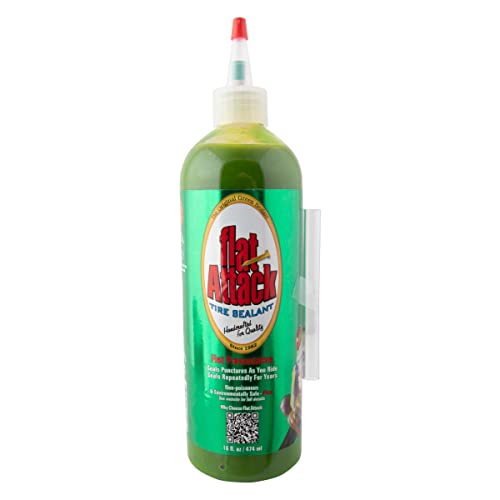 Flat Attack Tire Sealant, 16 Oz Bottle