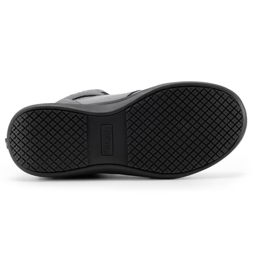 FitVille Wide Work Boots for Men Composite Toe Safety Work Shoes Slip-Resistant Work Boots Waterproof Lightweight - SteelCore3