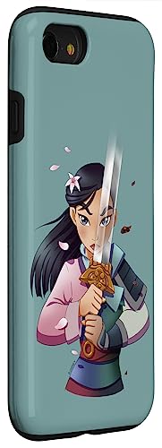 Coque iPhone SE Mulan Split Portrait Disney pour iPhone 7 et 8