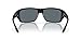 Costa Del Mar Tailfin Sunglasses, Matte Black/Blue Mirrored 580P, 57 mm
