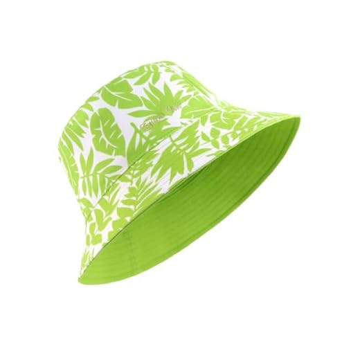 Zylioo XL-XXL Reversible Print Bucket Sun Hats,Large Double Sided Floral Fisherman Hats,Big Leaf Fishing Summer UV Protection Hat