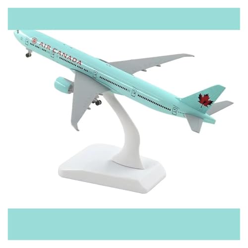 Boeing B777 modelo de avión metálico terminado de 20 cm para decorar sin montar 6