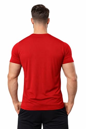 Image of 3Colours RGB Active Fit T-Shirt - Lightweight Polyester Sportswear-Bull