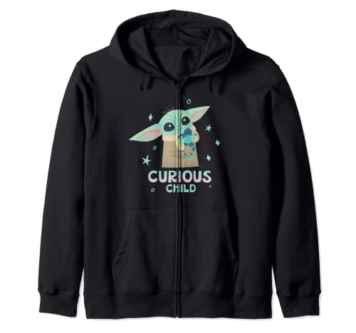 Sweat à capuche Grogu Star Wars pour fan du Mandalorian curieux