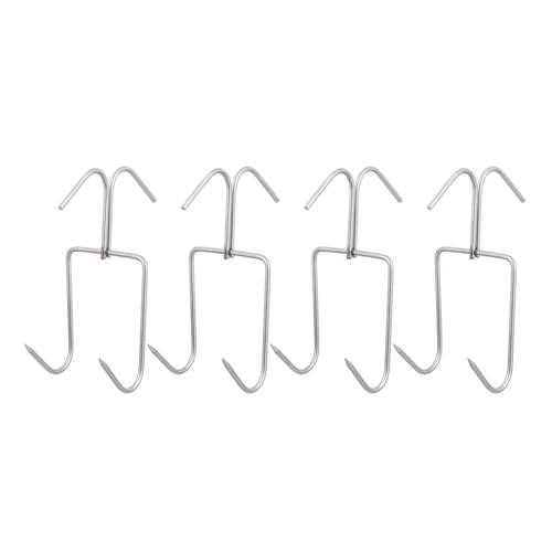 Roasting Meat Hook Up Brazilian Barbecue Hooks Stainless Steel Kitchen Grilled Fish for Smoker