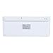 Ultra Thin Keyboard, Splashing Proof Russian Arabic English Bilingual Language Keyboard, Stylish Ergonomic Ultra Slim Full Size Bluetooth Keyboard for Computer (Russian)