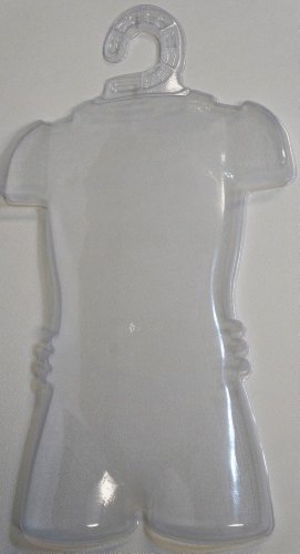 Henta Plastic Body Forms | Clothing Retail Store Mannequin (Clear, Child, Set of 10)