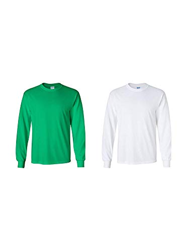 Image of Gildan Men's Ultra Cotton Long Sleeve T-shirt, Style G2400