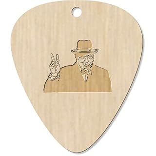 Azeeda 7 x ‘Winston Churchill’ médiator/pic de Guitare (GP00026918) - Les Beatles, Paul McCartney, John Lennon, RIngo Starr, George Harrison
