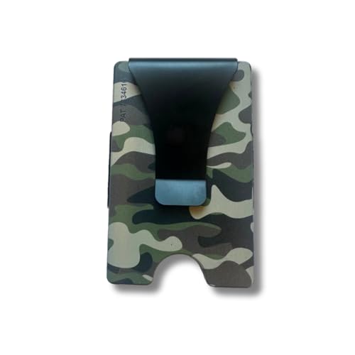 Storus Smart Wallet RFID Blocking Card Holder Money Clip for Military, Men, Father's Day, Gift - Camouflage3