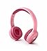 Produktbild Bluetooth Kinderkopfhörer M-215 BTP Headset mit Bluetooth und AUX-in, Freisprecheinrichtung wiederaufladbarer Akku in pink für Mädchen
