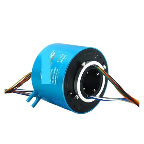 6 wires /12 wires for Through bore Slip Ring centre ID 12.7mm,20mm, 25.4mm, 38.1mm, 50mm, 60mm current each 10A(12.7X56mm 12wire 10A)