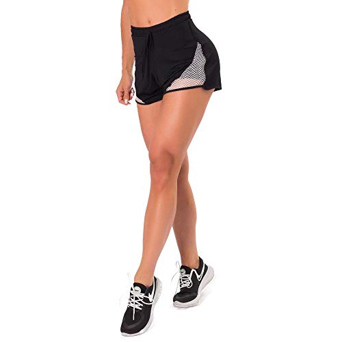 Short New Trip Fierce-preto-p