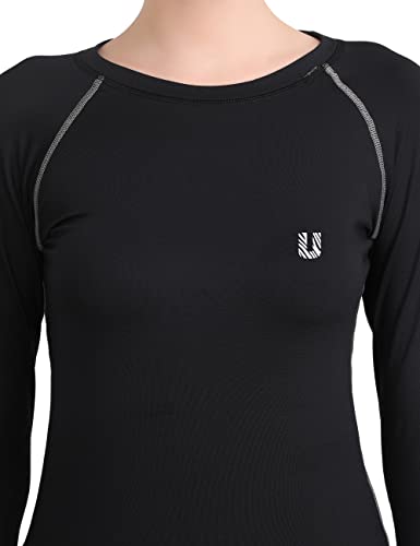 Image of Unbeatable Womens Compression Top T-Shirt for Gym Sports Yoga Swimming Running Full Sleeve