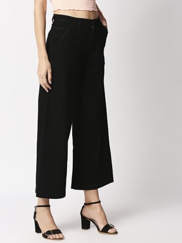 Image of HIGH Star Women Black Relaxed Fit Jeans