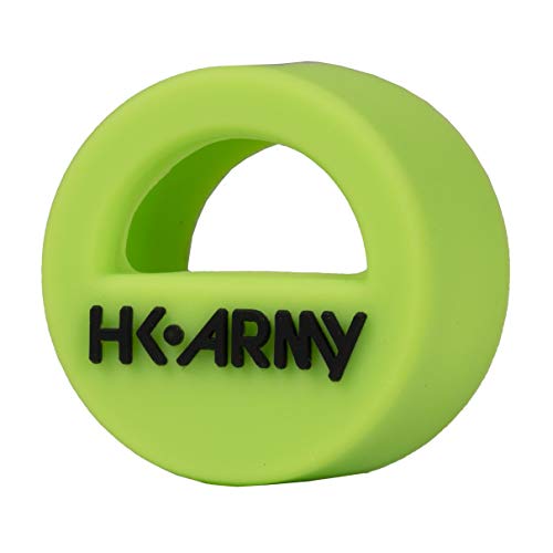 HK Army Paintball, Neon Green w/ Black Logo Micro Gauge Cover (Neon Green w/Black Logo)