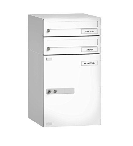 Preisvergleich Produktbild BURG-WÄCHTER, Paketbox mit Benachrichtigungskarte, Paketbox-Sharing-Fähig, Stahl, eBoxx DAA 634 SW