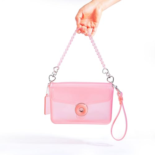 Summer Jelly Tabby Clear Bag: PVC Crossbody Wristlet Strap - Y2K Style Gen Z Women - Stadium Concert Beach Party4