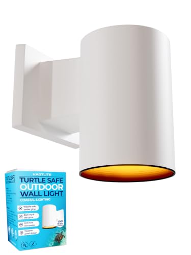 KASTLITE Small White Dark Sky & Turtle-Friendly Amber...