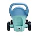 Big Buggy 3-in-1 Lauflernwagen mit Verstellbarer Bremsfunktion, Anhänger, inklusive 4 Flüsterräder, blau-türkiser Big Buggy, für Kinder ab 1 Jahr