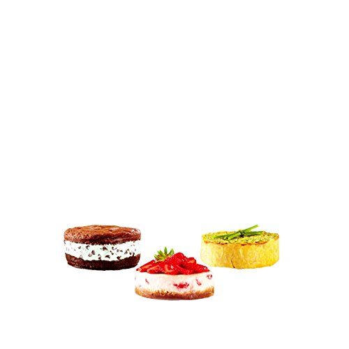 Wilton 4-Inch Mini Springform Pans For Mini Cheesecakes, Pizzas And Quiches, 3-Piece Set, Steel #TOP5
