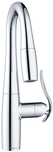 Gerber Selene 1.75 Gpm Single Hole Pull Down Faucet, Chrome, Prep Faucet #TOP6