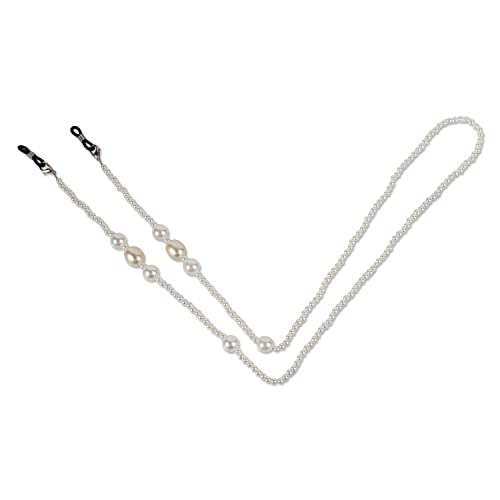 Image of Unisex Specs Holder Hook & Loop Anit Slip Eyewear Lanyard Beads Strap Chain