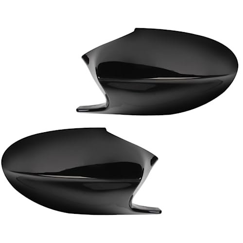Coque rétroviseur noir brillant pour BMW E90 E87 E92 E91