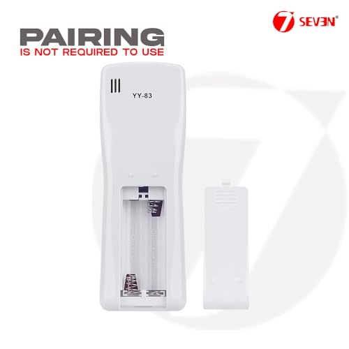 Image of 7SEVEN Compatible with Whirlpool AC Remote Control DG11D1-10 Model 83 Suitable for Split and Window 1 1.5 2 Ton Air Conditioner - Match Each Keys Exactly to Replicate Genuine Remote Function