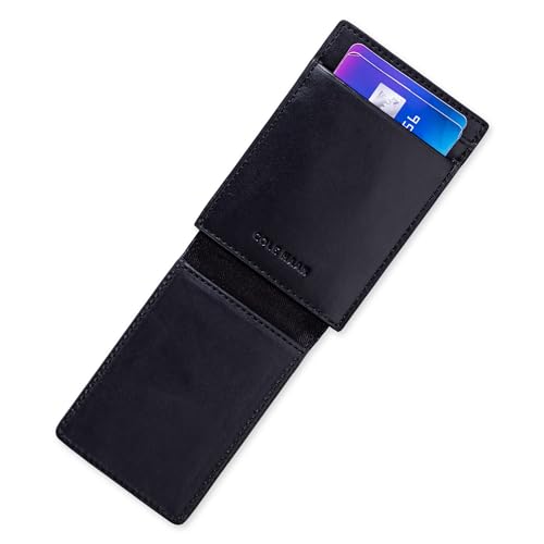 Cole Haan Men's Leather Slim Magnetic Front Pocket RFID Wallet3