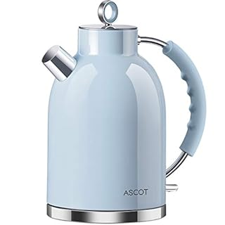 ASCOT Electric Kettle, Stainless Steel Electric Tea Kettle Gifts for