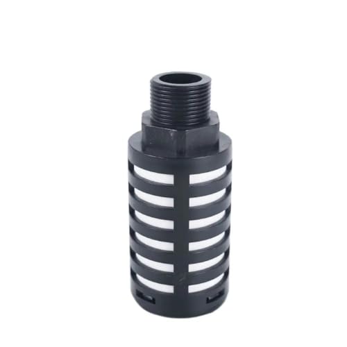 Image of Air Plastic Exhaust Muffler Air Solenoid Valve Exhaust Noise Reduction Filter(Black PSL-02,9mm)