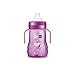 MAM Trainer Sippy Cup for Toddlers 1-3, 8 oz. Transition Drinking Cup with Extra-Soft Spout, Spill-Free Nipple, and Non-Slip Handles, for Girls 4+ Months, 1 Count