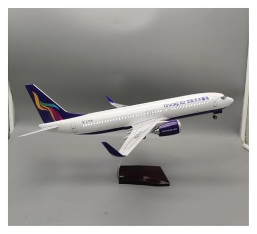 Modelo grande de avión con luces LED para evitar maquetas frágiles de plástico 3