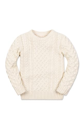 Image of Hope & Henry Boys' Long Sleeve Crew Neck Pullover Sweater | Premium Organic Cotton Pullover With A Soft Henley And Cozy Quilted Knit | Quality Construction Built For Cool-Weather