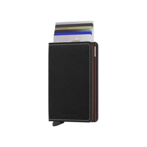 Image of Secrid Slimwallet Brown One Size Unisex Adults