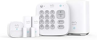 eufy Security 5-Piece Home Alarm Kit, Home Security System, Keypad, Motion Sensor, 2 Entry Sensors, Home Alarm System, Control From the App, Links with eufyCam
