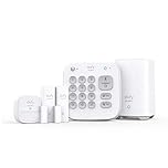 eufy Security 5-Piece Home Alarm Kit, Home Security System, Keypad, Motion Sensor, 2 Entry Sensors, Home Alarm System, Control from The App, Links with eufyCam