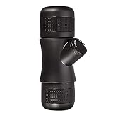 Macchina per caffè espresso portatile, macchina per caffè espresso portatile, macchina per caffè espresso manuale semiautomatica a dose controllata, compatibile con polvere di caffè e capsule di