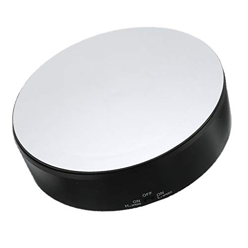 Preisvergleich Produktbild perfeclan Elektrischer Drehständer Drehteller 360 ° Rotierender Präsentierteller für Schmuck Figur Modell Spielzeug