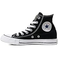 Converse All Star Hi Canvas Zapatillas Negras-UK 9
