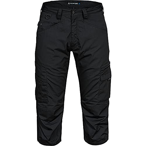 Pantalones deportivos Texstar FS10 unisex negros talla W33 ligeros para entrenamiento regular