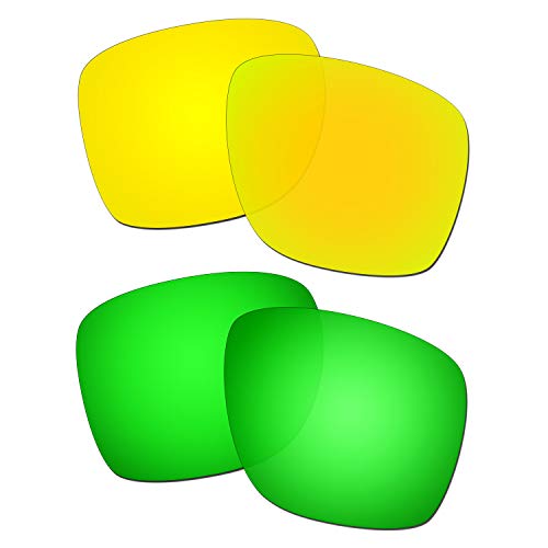 Verres Oakley Sliver XL or 24 carats renforcés une finition premium pour vos lunettes