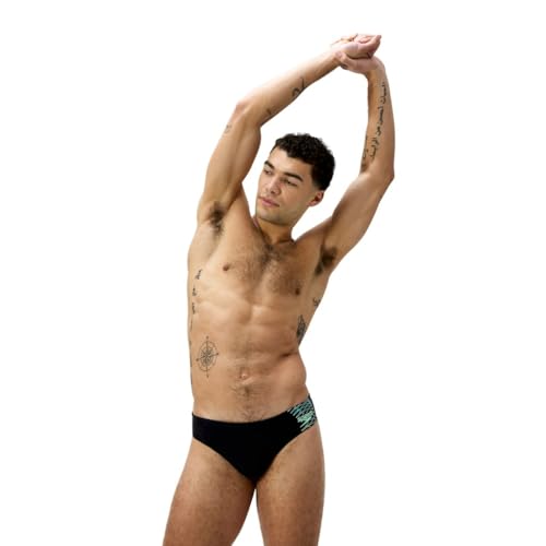 Slip de bain Speedo Medley vert 7 cm résistant au chlore - 2