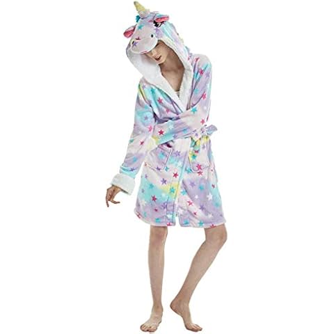 Funboat Women's Long Sleeve Bathrobe - - Medium: (Height 150-165 cm) Cover