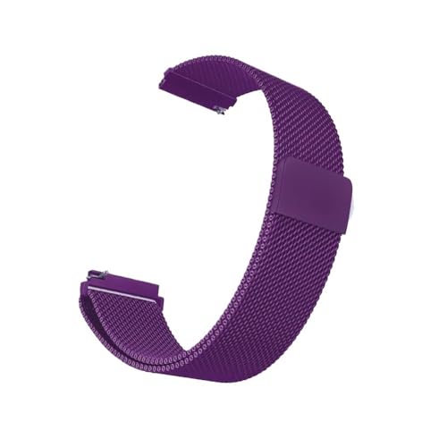 18 20 22mm iCA^ EHb` oh Fit For Garmin Ή(Purple Metal,22mm)