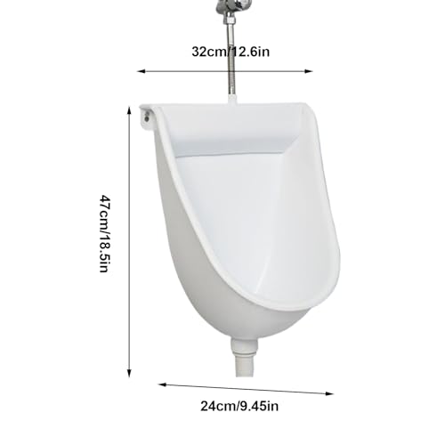 Inodoro de pared con sistema de descarga y separador integrado 6