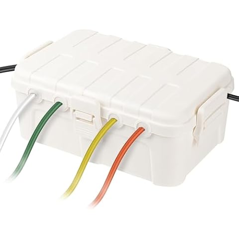 Flemoon Large Outdoor Electrical Box with Waterproof Cover Cover