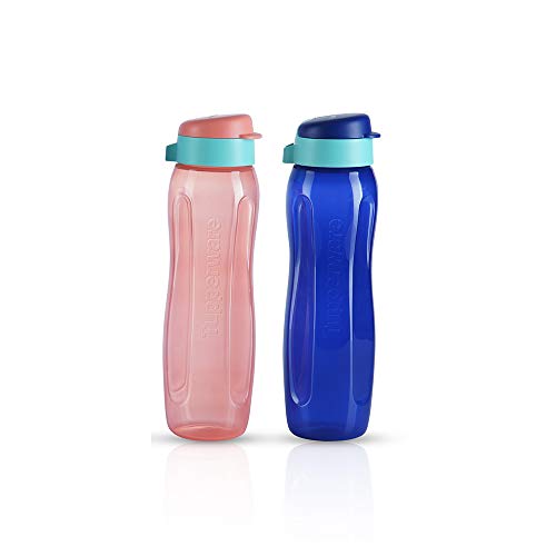 Tupperware Aquaslim 750 ml Water Bottle 2 pcs